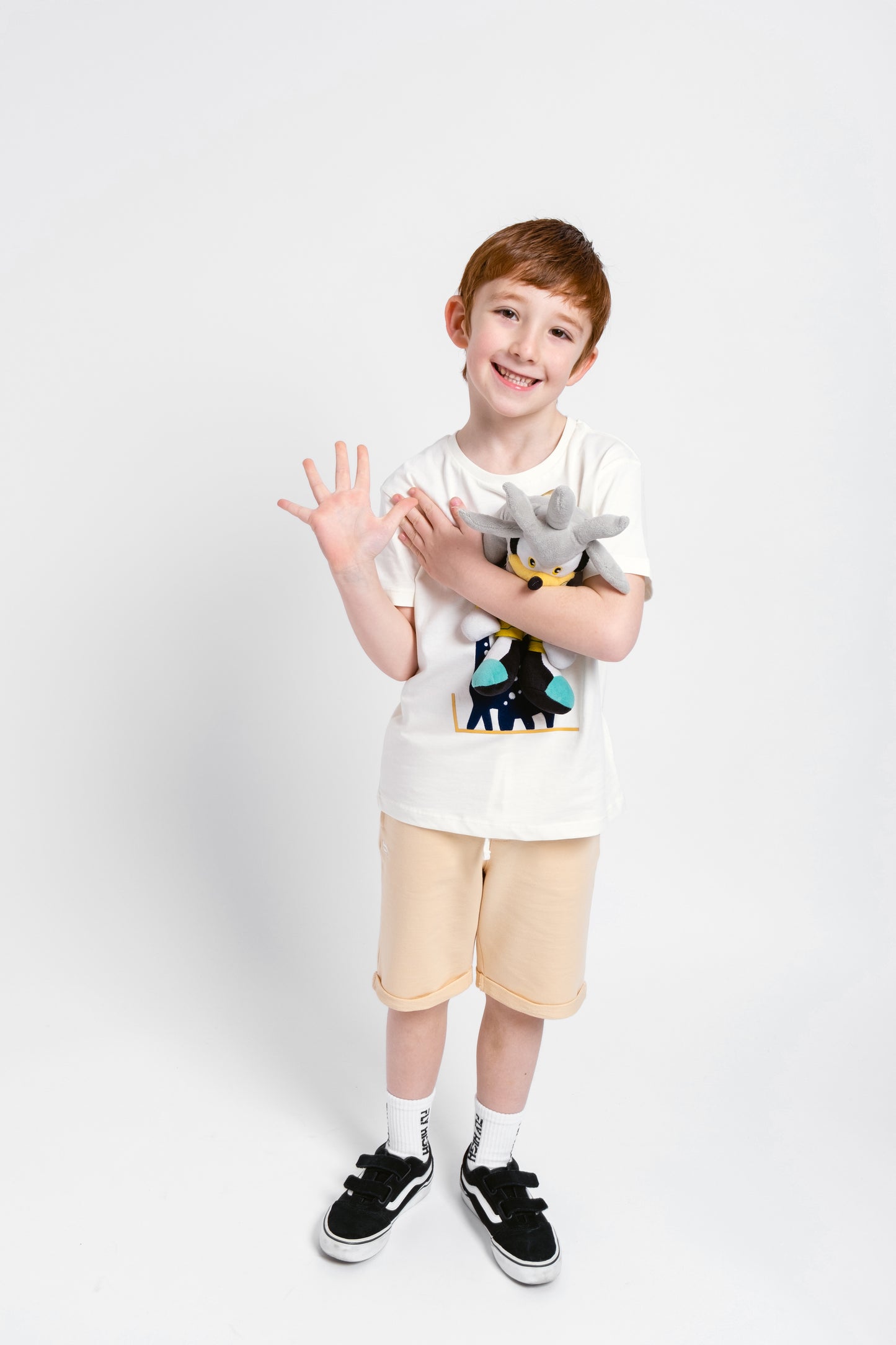 Solid Pocket Shorts with Drawstring Waistband - Brown