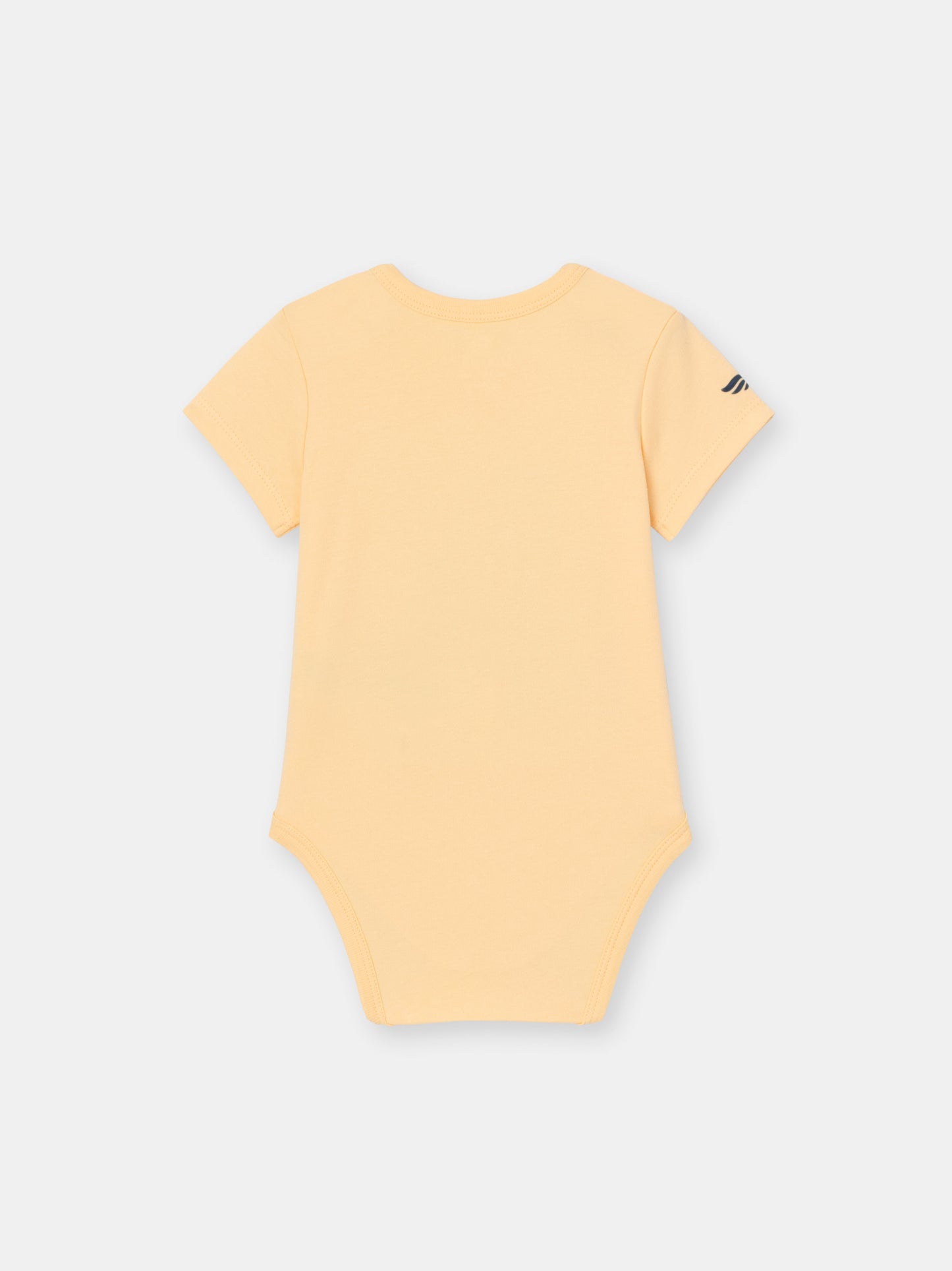 Short Sleeve Dino Adventure Bodysuit - - Yellow