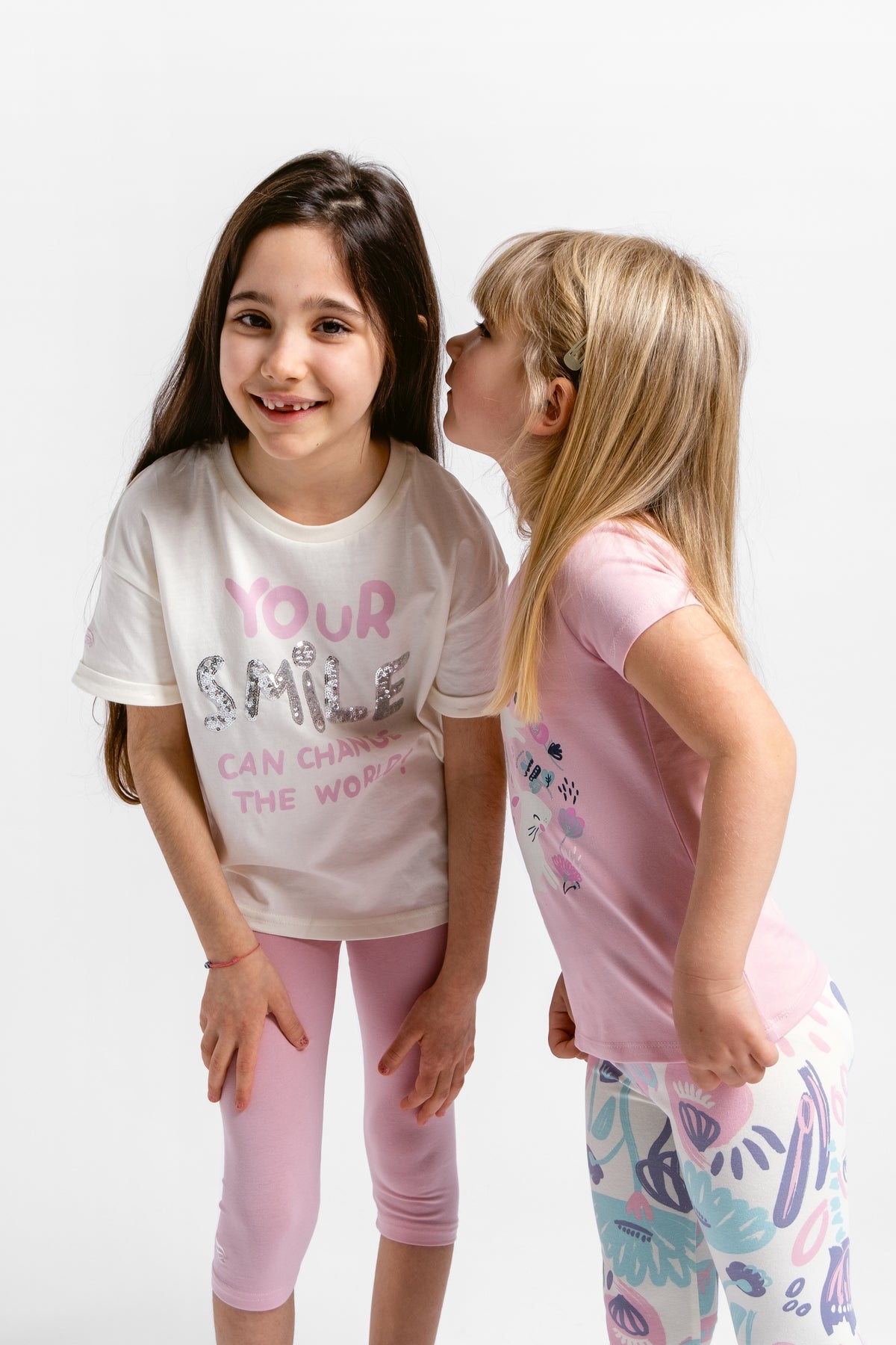 Toddler Girls' Polka Dots Short Sleeve T-Shirt - Cat & Jack™ Pink 3T