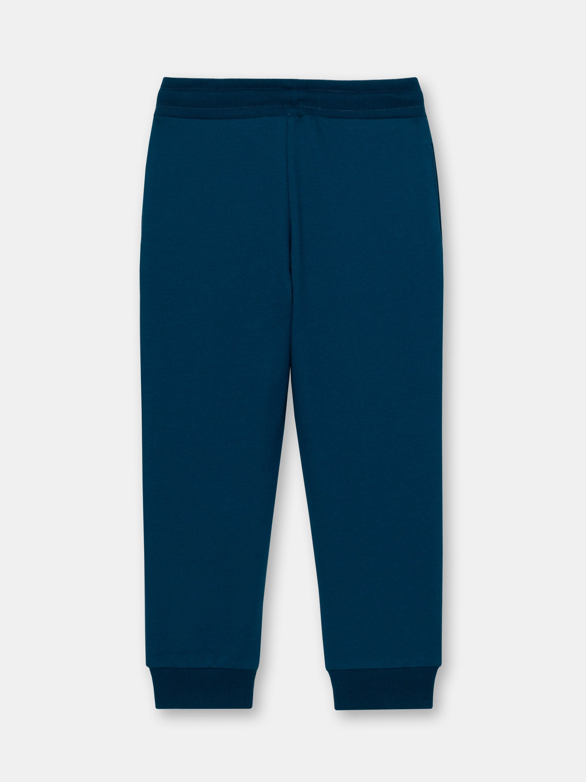 CWKB 70075-39-283 - Cherubino boys emerald pants with kung fu print - back