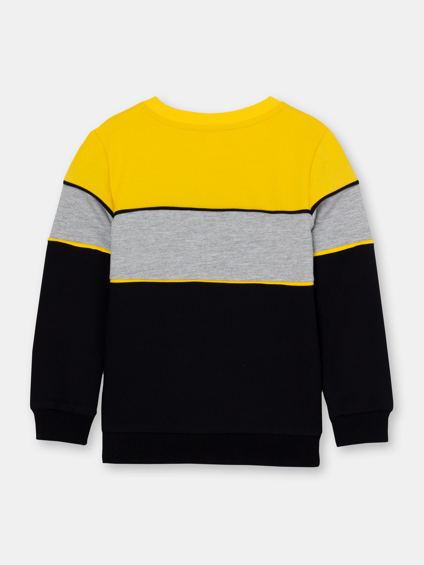 Boys Yellow Sweatshirt with Dragon Print