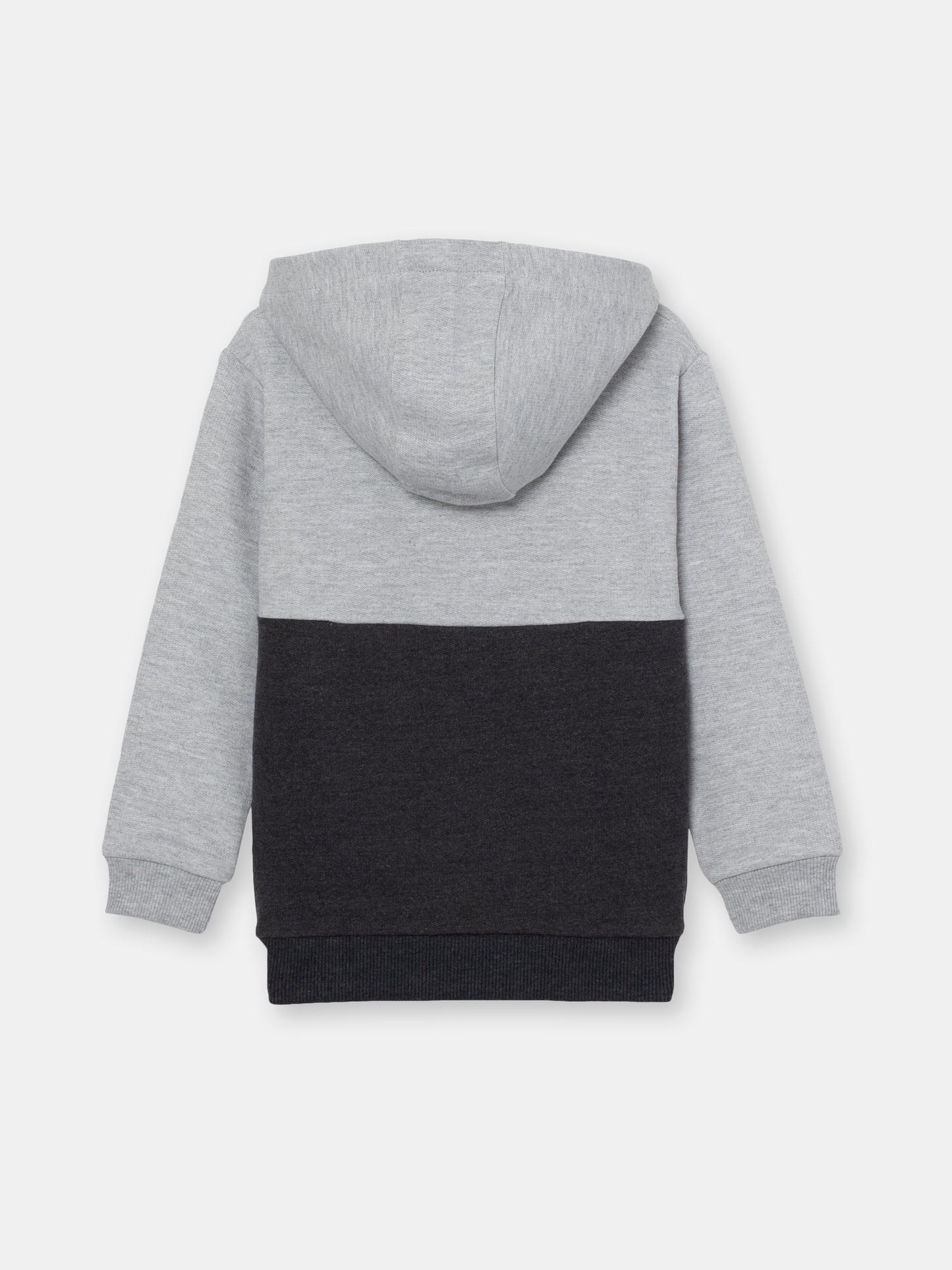 Boys Grey Hoodie with Extreme Adventure Print