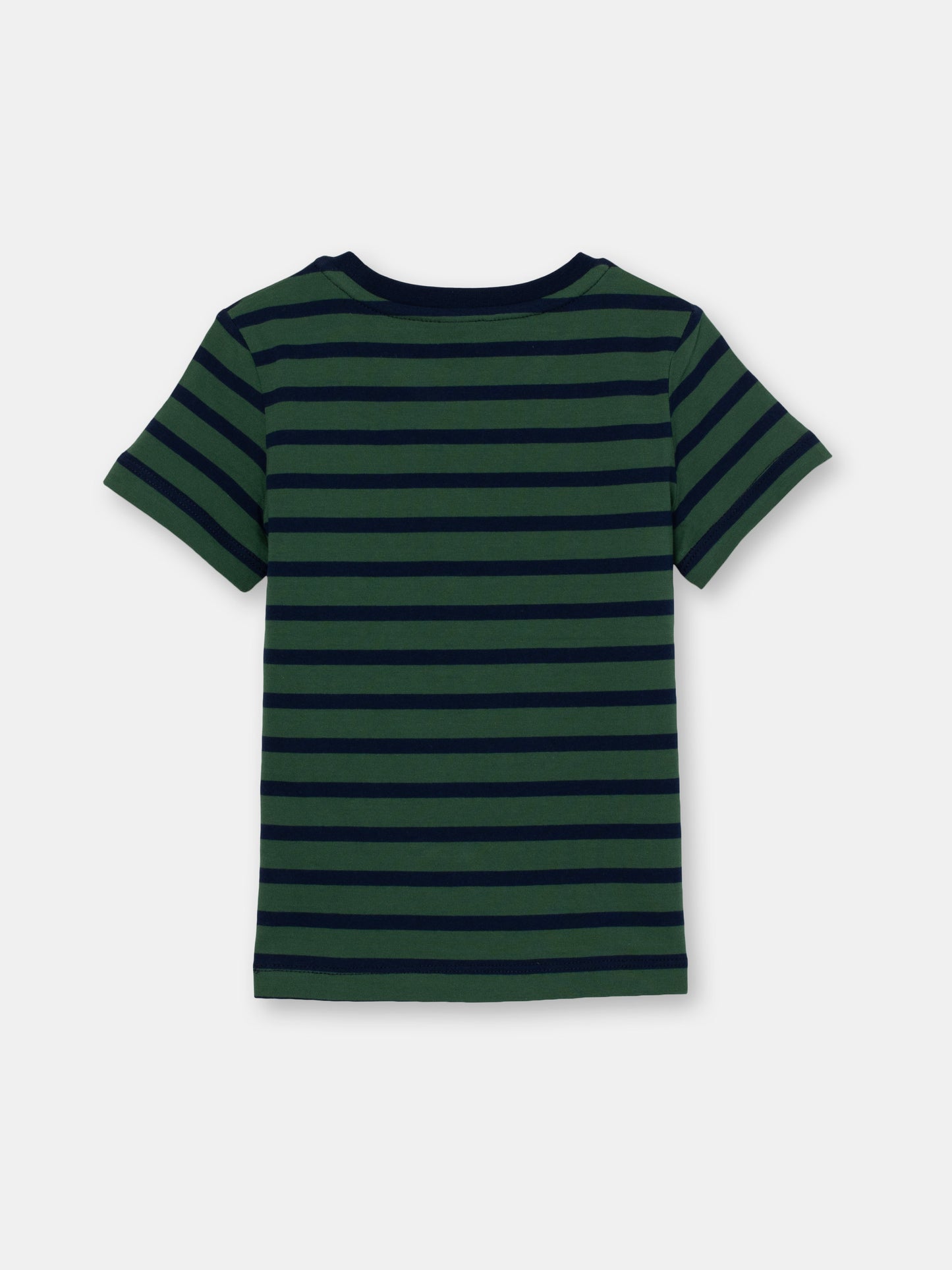 Boys Khaki T-shirt with Forest Friends Print